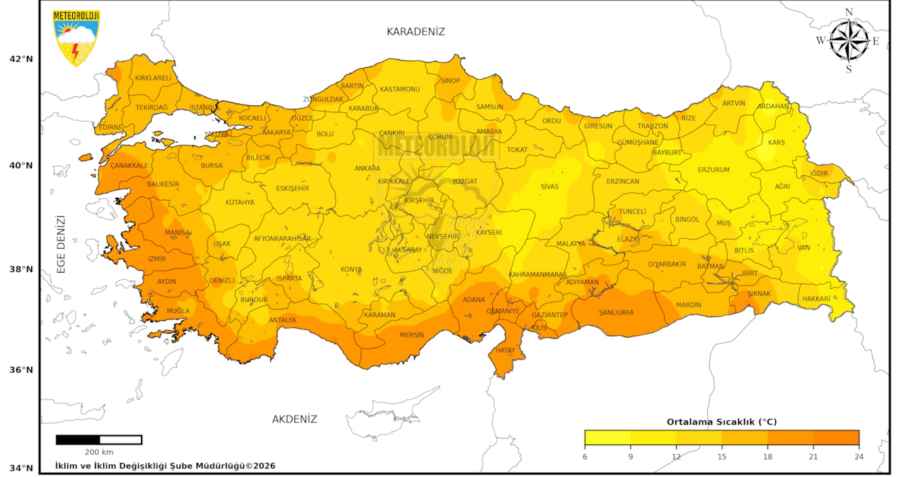 Son 56 yılın en soğuk 7’nci mayıs ayı
