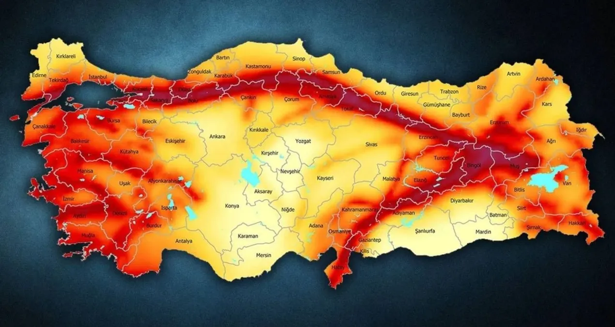 Korkutan Türkiye haritası: 215 yeni fay hattı tespit edildi