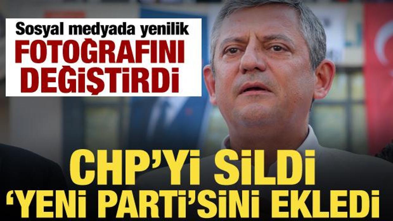 Özgür Özel’den dikkat çeken hamle! Profilini değiştirdi, ‘YENİ PARTİ’ detayı… Haber gorseli