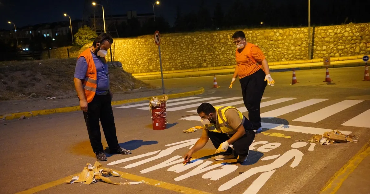Kocaeli’de 450 noktada güvenli yaya geçidi hamlesi Img